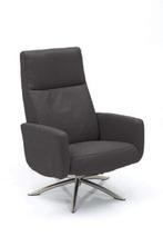 Relaxfauteuil Zevenaar - relaxfauteuils - Antraciet, Huis en Inrichting, Stoelen, Nieuw, Grijs, Stof