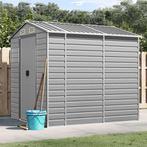 vidaXL Tuinschuur 191x215x198 cm gegalvaniseerd staal, Verzenden, Nieuw