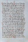 Manuscript - Original page from the 16th century - 1550
