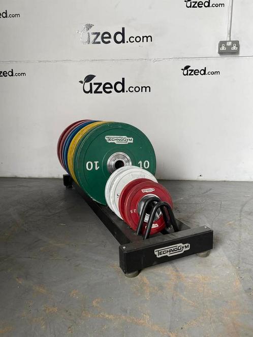 Technogym Olympic Plate Set, Sport en Fitness, Fitnessapparatuur, Gebruikt