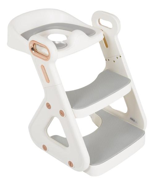 Cangaroo i-Stairs White/Grey Inklapbare Toilettrainer met, Kinderen en Baby's, Badjes en Verzorging, Nieuw, Verzenden