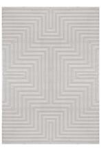 Modern Vloerkleed | Sahara | Luxury | Zilver | 240x340 cm, Huis en Inrichting, Stoffering | Tapijten en Kleden, Verzenden, Nieuw