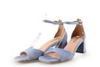 Manfield Sandalen in maat 36 Blauw | 10% korting, Sandalen of Muiltjes, Zo goed als nieuw, Manfield, Verzenden