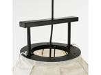 Mica Decorations Pego Hanglamp - H73 x Ø54 cm - Linnen - Off, Huis en Inrichting, Lampen | Hanglampen, Verzenden, Nieuw