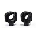 1-1,4  Risers | Smooth | 40mm (1-5/8 inch) | Zwart, Motoren, Verzenden, Nieuw