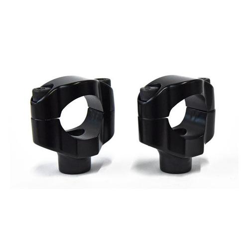 1-1,4  Risers | Smooth | 40mm (1-5/8 inch) | Zwart, Motoren, Onderdelen | Merk-onafhankelijk, Nieuw, Verzenden