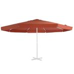 vidaXL Vervangingsdoek voor parasol 500 cm terracottakleurig, Tuin en Terras, Partytenten, Verzenden, Nieuw