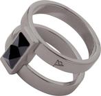 TOV Essentials Ring - Phoenix Multi Ring - 18 - Grijs/Zwart, Sieraden, Tassen en Uiterlijk, Ringen, Verzenden, Nieuw