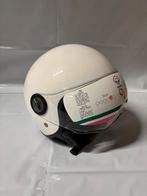 Scooter Brommer MotorHelm Vito Jet Loreto Glans Wit Maat XL, Zo goed als nieuw, Extra large of groter, Vito