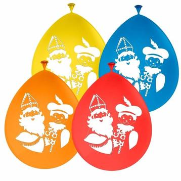 Sinterklaas decoratie ballonnen set van 8x - Sinterklaas v.. beschikbaar voor biedingen