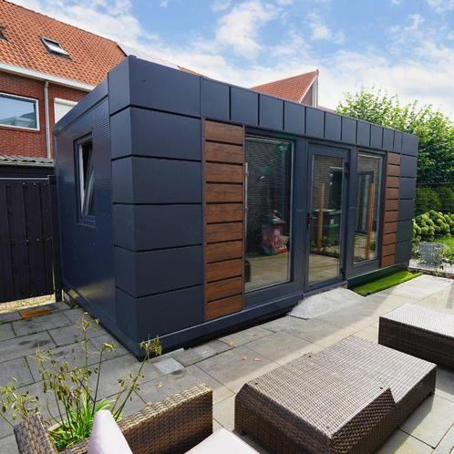 Luxe chalet kopen - Stockholm model - Snel leverbaar!, Caravans en Kamperen, Stacaravans