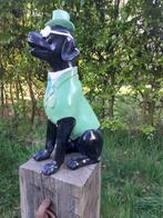 Beeld, Mister dog in smoking - 60 cm - polyresin