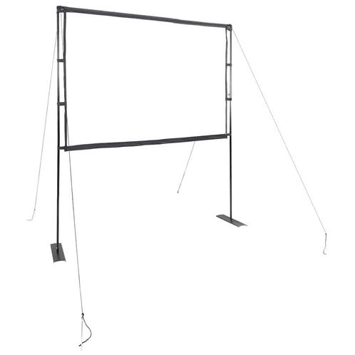 vidaXL Projectiescherm met statieven 90 inch 4:3, Audio, Tv en Foto, Beamers, Nieuw, Verzenden
