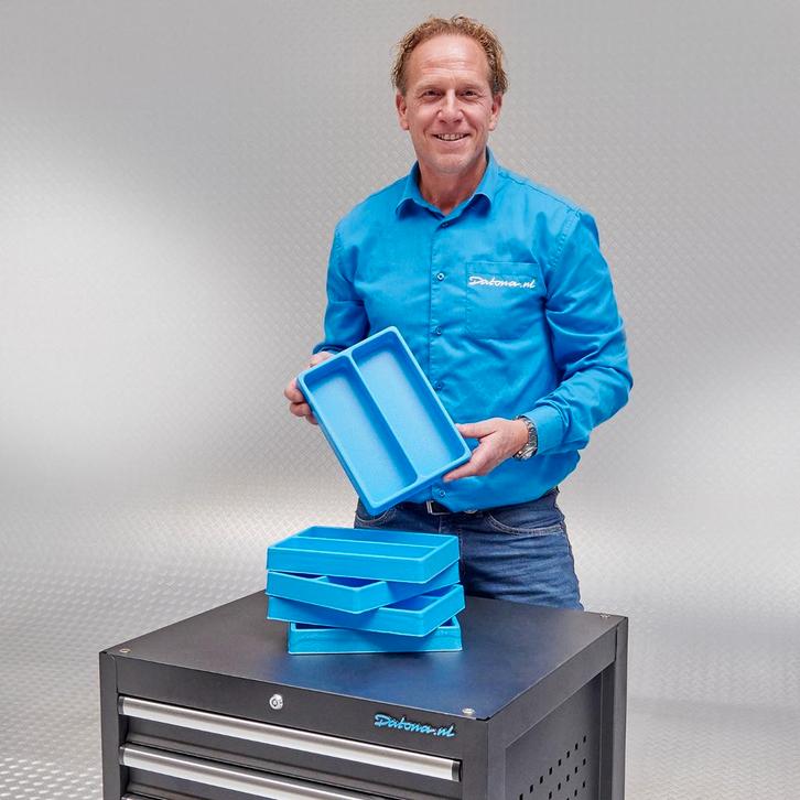 Datona Vakverdeling met 2 compartimenten - 10 stuks - Datona, Doe-het-zelf en Verbouw, Gereedschapskisten, Nieuw, Ophalen of Verzenden