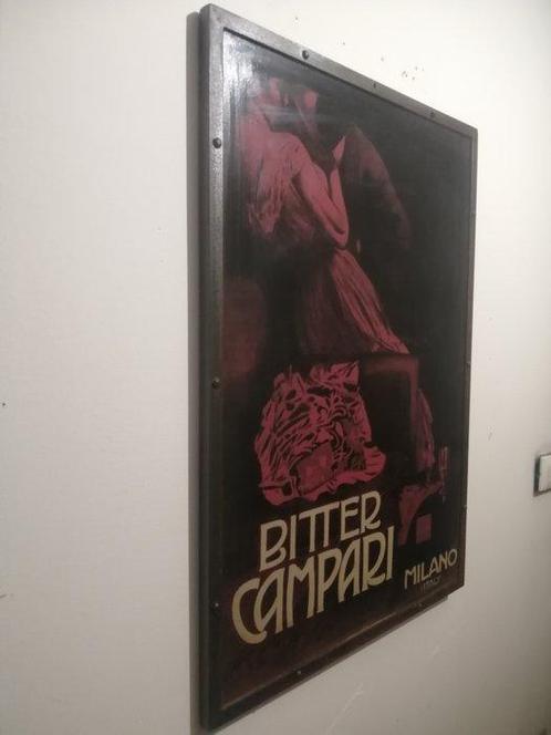 Marcello dudovich - Reclamebord - Metalen bord met ijzeren, Antiek en Kunst, Curiosa en Brocante
