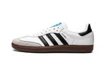 Adidas Samba Vegan White Gum - maat 36 2/3 (Sneakers), Wit, Nieuw, Sneakers of Gympen, Verzenden