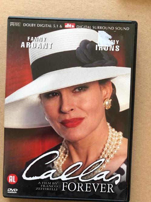 Filmhuis - Callas Forever - Fanny Ardant - Jeremy Irons 2002, Cd's en Dvd's, Dvd's | Filmhuis, Zo goed als nieuw, Ophalen of Verzenden