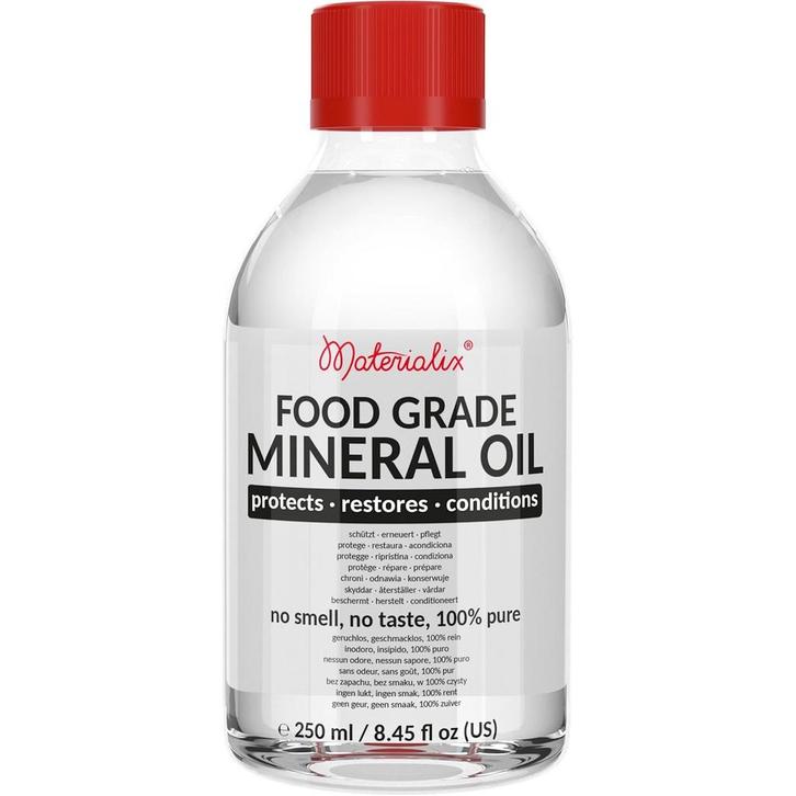 Materialix Minerale Olie voor Hout en Bamboe Snijplanken..., Huis en Inrichting, Keuken | Keukenbenodigdheden, Nieuw, Ophalen of Verzenden