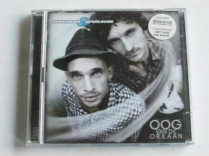 Speelman & Speelman - Oog van de Orkaan (2CD) Gesigneerd, Cd's en Dvd's, Cd's | Nederlandstalig, Zo goed als nieuw, Verzenden