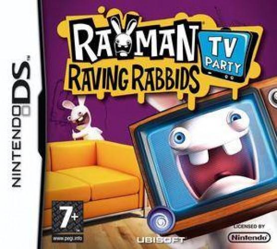 Rayman Raving Rabbids TV Party (Nintendo DS), Spelcomputers en Games, Games | Nintendo DS, Gebruikt, Vanaf 3 jaar, Verzenden