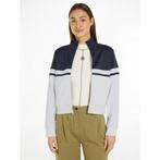 Tommy Hilfiger Sweatvest BLOCKED STRIPE REG ZIPTHRU HWK, Kleding | Dames, Truien en Vesten, Verzenden, Nieuw