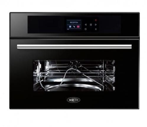 €1299 Boretti BPSN45ZWGL oven 34 l Zwart, Witgoed en Apparatuur, Ovens, Ophalen of Verzenden
