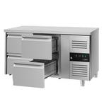 GGM Gastro | Koelwerkbank ECO - 1360x700mm - met 4 laden - |, Zakelijke goederen, Horeca | Keukenapparatuur, Verzenden, Nieuw in verpakking
