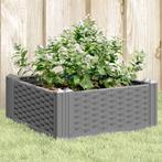 vidaXL Plantenbak met pinnen 42,5x42,5x28,5 cm polypropeen, Verzenden, Nieuw, Kunststof