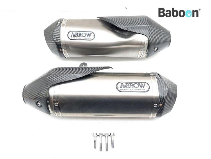 Uitlaatdemperset Sport Triumph Speed Triple RS 1050, Motoren, Onderdelen | Overige, Gebruikt, Verzenden