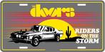 The Doors Riders on the Storm - USA Nummerplaat off. merch., Verzamelen, Ophalen of Verzenden, Nieuw, Poster, Artwork of Schilderij