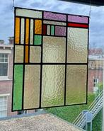 Modern Glas-in-loodraam - 1950-1960, Antiek en Kunst