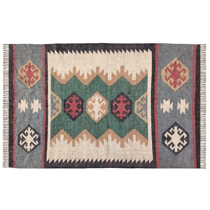 india - 4 x 6 voet - Vloerkleed - 180 cm - 120 cm -, Huis en Inrichting, Stoffering | Tapijten en Kleden