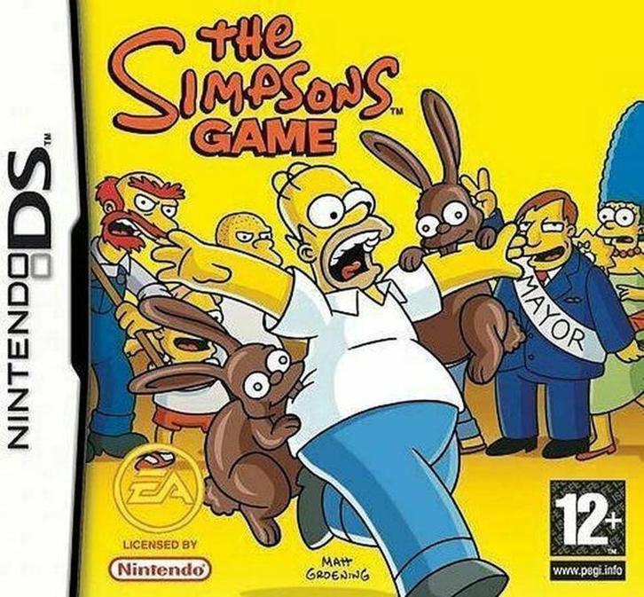 The Simpsons Game (Buitenlands Doosje) (DS Games), Spelcomputers en Games, Games | Nintendo DS, Zo goed als nieuw, Ophalen of Verzenden