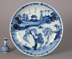 Kangxi (1662-1722) - Artemisia Mark - Bord - Pagoda, Houses,, Antiek en Kunst