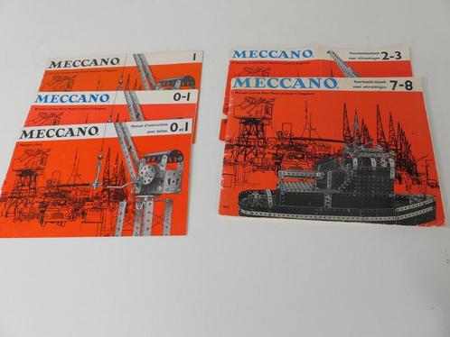 Meccano handleidingen uit de jaren 60 en 70 in 3 verschi..., Boeken, Vervoer en Transport, Nieuw, Ophalen of Verzenden