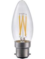 SPL LED Kaarslamp Ba22d 4W 320lm 2500K Helder Dimbaar C35..., Huis en Inrichting, Lampen | Overige, Nieuw, Ophalen of Verzenden
