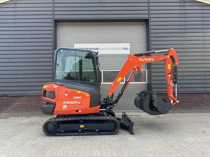 Kubota KX027 HI-SPEC minigraver NIEUW incl CW05 + 3 bakken, Zakelijke goederen, Machines en Bouw | Kranen en Graafmachines, Graafmachine