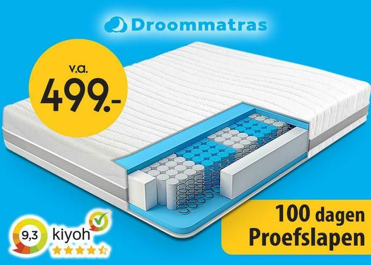 MATRAS   160x220 cm  pocketveringmatras met 7 comfort zones, Huis en Inrichting, Slaapkamer | Matrassen en Bedbodems, 160 cm, 220 cm