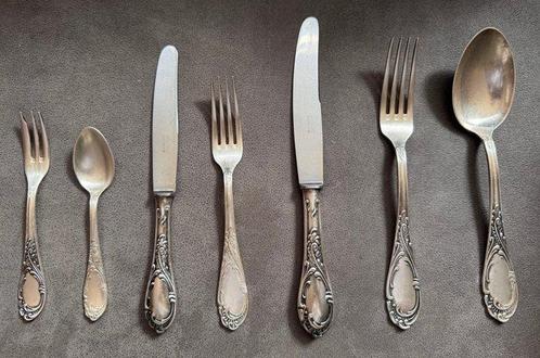Solingen - Bestekset - Verzilverd - Bestekset 80 delig, Antiek en Kunst, Antiek | Meubels | Tafels