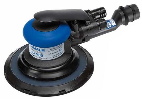 Hamach HD 983 pneumatische excentrische 150mm schuurmachine, Doe-het-zelf en Verbouw, Schildersmaterialen, Nieuw, Ophalen of Verzenden