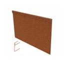 Cortenstaal kantopsluiting geplet 230x0,2x29cm, Tuin en Terras, Bielzen en Borders, Overige materialen, 25 tot 50 cm, Minder dan 25 cm