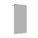 Inloopdouche 90x200 8mm Nano glas Copper serie Silvio, Verzenden, Nieuw