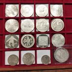 Oostenrijk. Lot of 16 silver coins, incl. 1 corona 1915 &