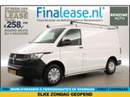 Volkswagen Transporter 2.0 TDI L1H1 140PK Airco 3Pers €258pm, Auto's, Bestelauto's, Volkswagen, Wit, Nieuw, Lease