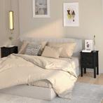 vidaXL Nachtkastjes 2 st 40x35x61,5 cm massief grenenhout, Huis en Inrichting, Minder dan 45 cm, Verzenden, Nieuw, 55 tot 70 cm