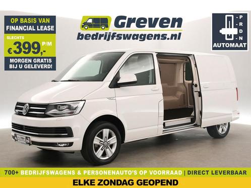 Volkswagen Transporter 2.0 TDI 204PK L2H1 AUT Airco €399pm, Auto's, Bestelauto's, Automaat, Diesel, Wit, Volkswagen, Verzenden