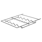 GGM Gastro | Draagrooster - RVS - incl. beugels - geschikt |, Verzenden, Nieuw