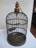 Antiek Vogelkooi - Koper - Grote koperen vogelkooi
