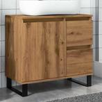 vidaXL Badkamerkast 65x33x60 cm bewerkt hout artisanaal, Verzenden, Nieuw, Minder dan 100 cm