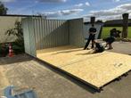 Metalen berging met houten vloer 6x5 meter, Nieuw, 500 cm of meer, 400 cm of meer, Schuur